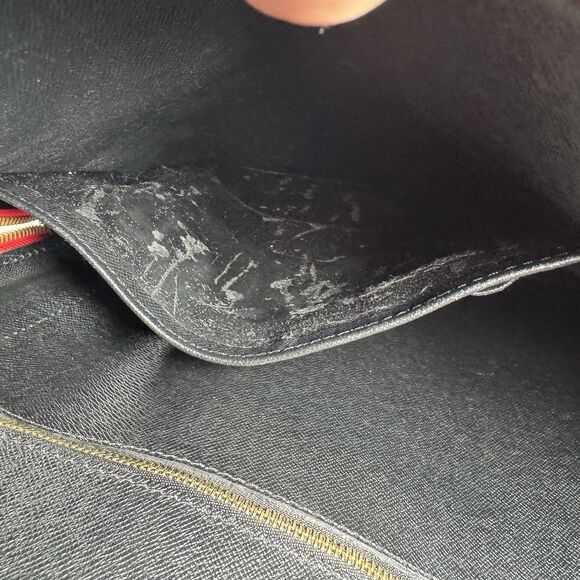 LOUIS VUITTON Porte-Documents Voyage Red Epi Leather Briefcase Bag - Picture 13 of 13